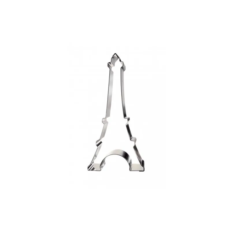 GOBEL Cercle À Patisserie|Cercle Inox Tour Eiffel 57 x 25 cm x H 4,5 cm