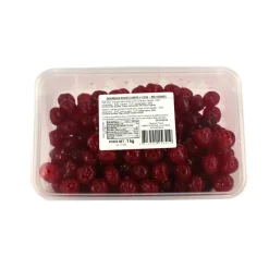 CUISINEADDICT Fruits Confits|Cerises Bigarreaux confites rouges 1kg