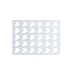 SILIKOMART Emporte Pièce - Découpoir Pâtisserie|Moule Silicone|Chablon Silicone Cœur 3,1 x 3,1 cm (x30) Professional