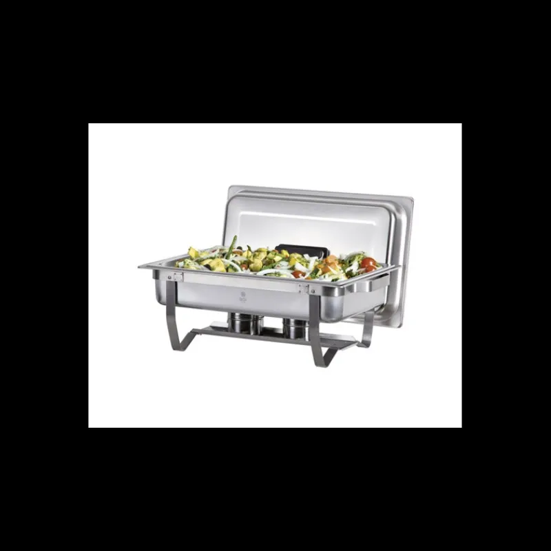 ZODIAC Buffet Self Service|Chaffing Dish pour Bac GN1/1 avec 2 Bacs et Couvercle