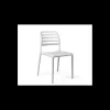 NARDI Mobilier Terrasse Restaurant|Chaise en Polypropylène Costa Bistrot Blanc
