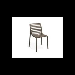 NARDI Mobilier Terrasse Restaurant|Chaise en Résine Doga Tabac