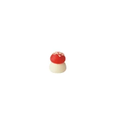 CUISINEADDICT Décoration Comestible|Champignon en Sucre Rouge Ø 1,8cm x100