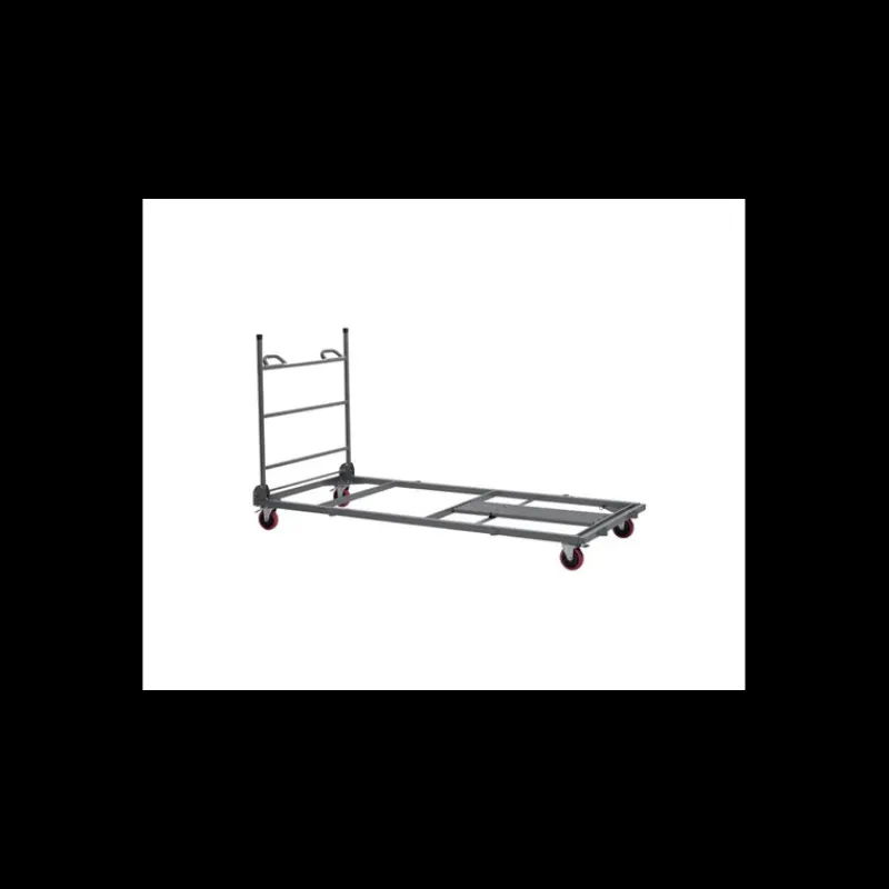 ZOWN Mobilier Restaurant|Chariot pour Tables Pliantes Rectangulaires