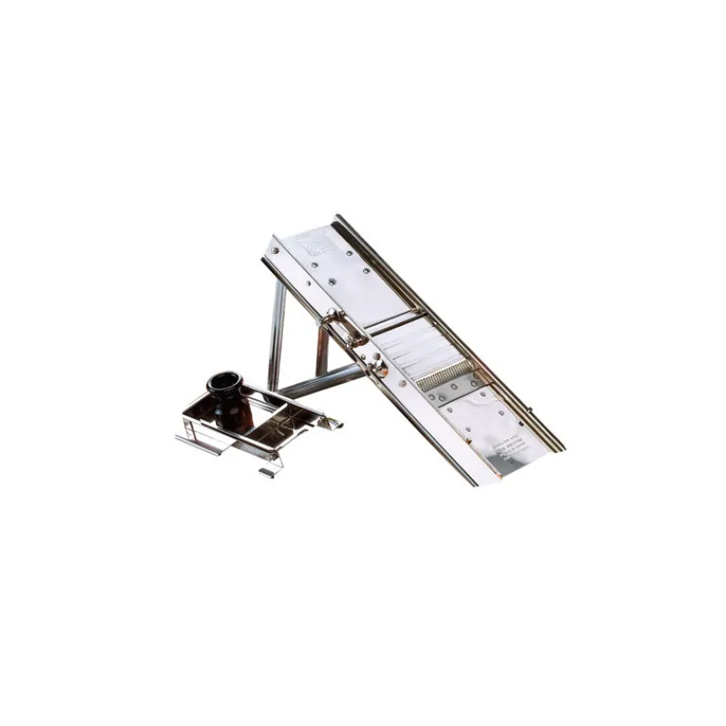 BRON-COUCKE Mandoline De Cuisine|Chariot Protecteur Inox pour Mandoline Bron Coucke