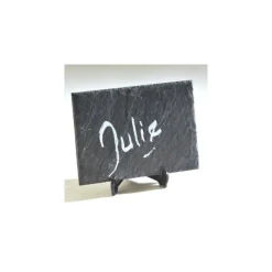 LEBRUN Servir, Présenter|Chevalet porte nom avec ardoise par (x6)