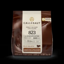 CALLEBAUT Chocolat De Couverture|Chocolat au Lait 33,6% N°823 400g