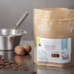 WEISS Produits Bio|Chocolat au Lait Bio 42% Ceïba 1 kg