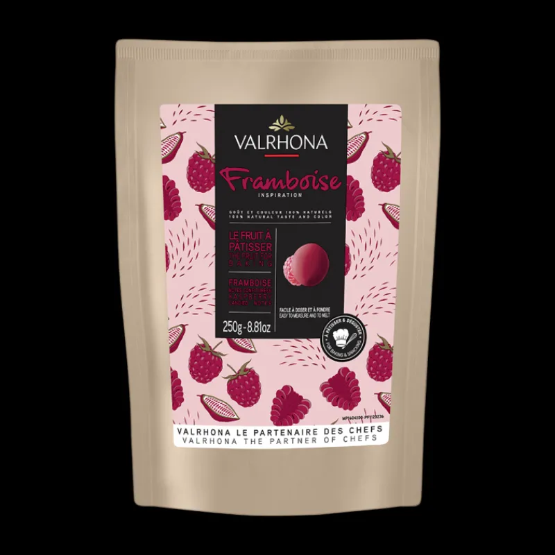 VALRHONA Chocolat De Couverture|Chocolat de Couverture Inspiration Framboise 250g