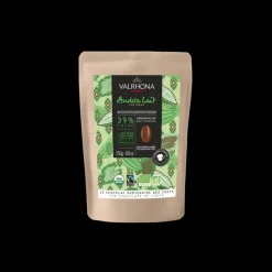 VALRHONA Produits Bio|Chocolat De Couverture|Chocolat de Couverture Lait Andoa 39% 250g Bio