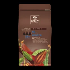 BARRY Chocolat De Couverture|Chocolat Favorites Mi-amère 58% pistoles 5 kg