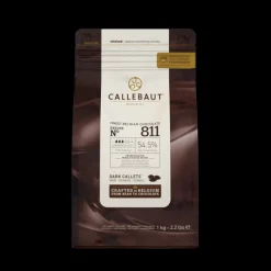 CALLEBAUT Chocolat De Couverture|Chocolat Noir 54,5% N°811 1kg