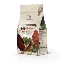 BARRY Chocolat De Couverture|Chocolat noir origine Mexique 66% 1 kg Pistoles