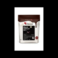CALLEBAUT Chocolat De Couverture|Chocolat Noir Zabuye 83% 1,5 Kg Carma
