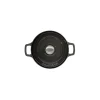 CHASSEUR Cocotte En Fonte|Cocotte à Riz en Fonte 16 cm Caviar