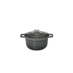 CHASSEUR Cocotte En Fonte|Cocotte à Riz en Fonte 16 cm Caviar