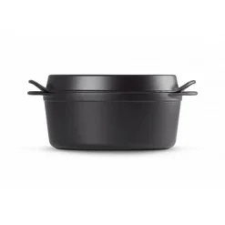 LE CREUSET Cocotte En Fonte|Cocotte Doufeu Ovale en Fonte 32 cm Noir Mat
