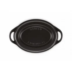 LE CREUSET Cocotte En Fonte|Cocotte Doufeu Ovale en Fonte 32 cm Noir Mat