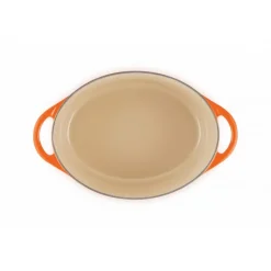 LE CREUSET Cocotte En Fonte|Cocotte Doufeu Ovale en Fonte 32 cm Noir Mat