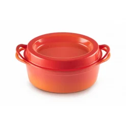 LE CREUSET Cocotte En Fonte|Cocotte Doufeu Ovale en Fonte 32 cm Noir Mat