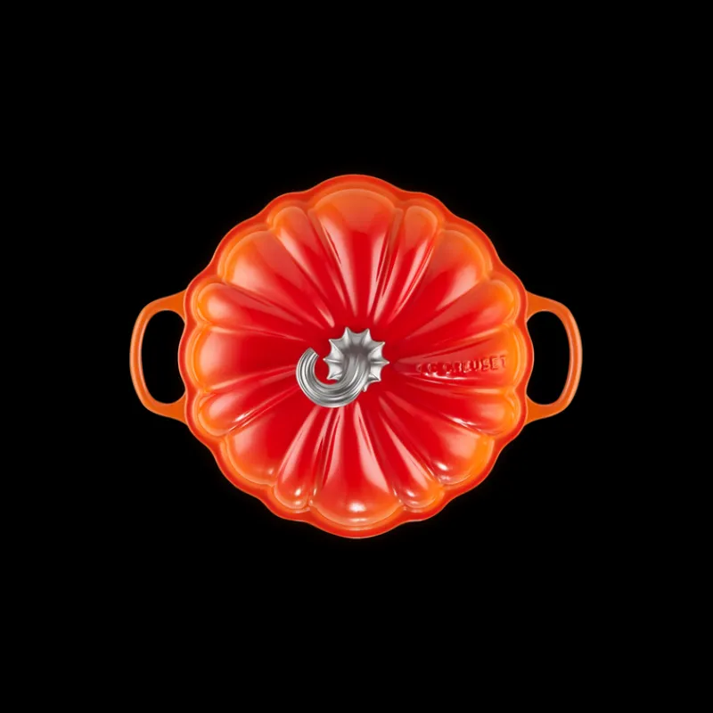 LE CREUSET Cocotte En Fonte|Cocotte en Fonte Citrouille 24 cm Volcanique