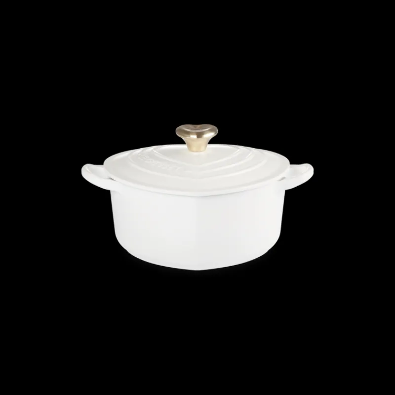 LE CREUSET Cocotte En Fonte|Cocotte en Fonte Cœur 20 cm Blanc