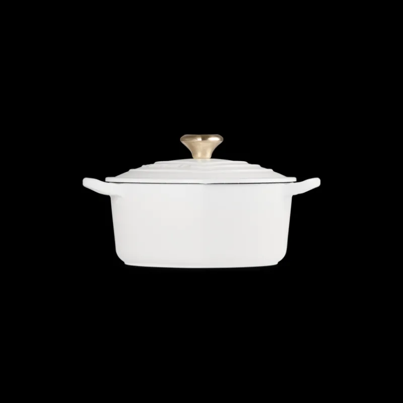 LE CREUSET Cocotte En Fonte|Cocotte en Fonte Cœur 20 cm Blanc