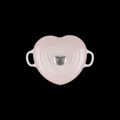 LE CREUSET Cocotte En Fonte|Cocotte en Fonte Cœur 20 cm Shell Pink
