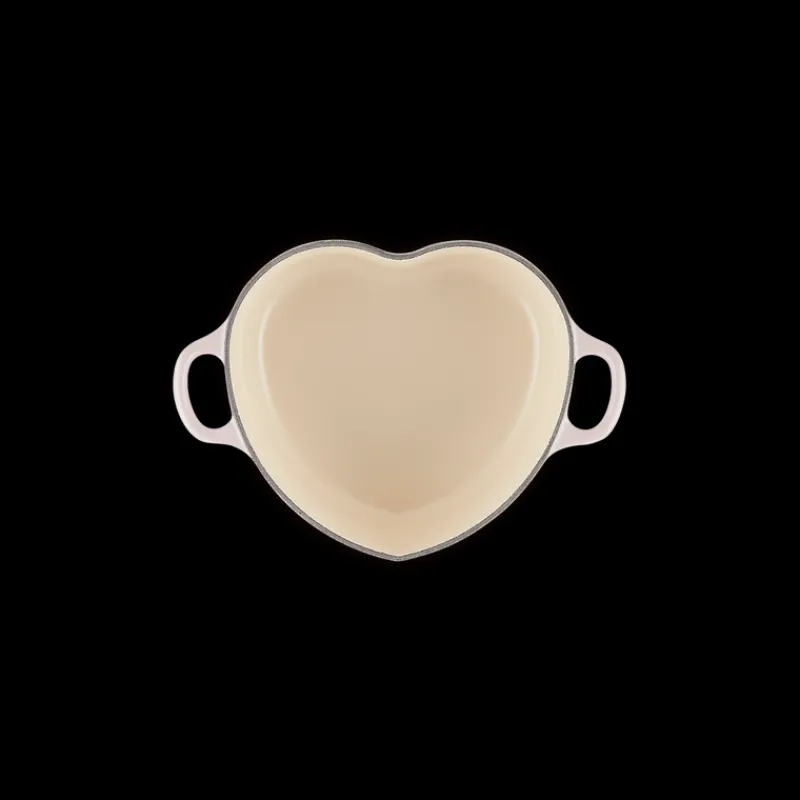 LE CREUSET Cocotte En Fonte|Cocotte en Fonte Cœur 20 cm Shell Pink