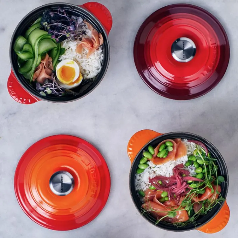 LE CREUSET Cocotte En Fonte|Cocotte en Fonte Every 18 cm Volcanique