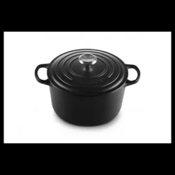 LE CREUSET Cocotte En Fonte|Cocotte en Fonte Haute 26 cm Noir Ebène