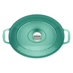 CHASSEUR Cocotte En Fonte|Cocotte en Fonte Ovale 29 cm Quartz
