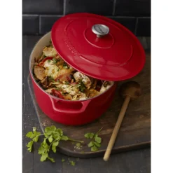 CHASSEUR Cocotte En Fonte|Cocotte en Fonte Ovale 29 cm Rubis
