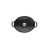 CHASSEUR Cocotte En Fonte|Cocotte en Fonte Ovale 29 cm Noir Mat
