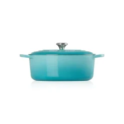 LE CREUSET Cocotte En Fonte|Cocotte en fonte Ovale 31 cm Caraïbes Signature