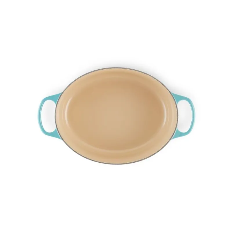 LE CREUSET Cocotte En Fonte|Cocotte en fonte Ovale 31 cm Caraïbes Signature