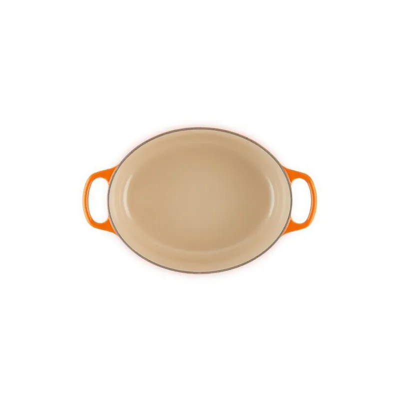 LE CREUSET Cocotte En Fonte|Cocotte en fonte Ovale 33 cm Volcanique Signature