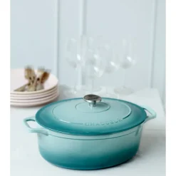 CHASSEUR Cocotte En Fonte|Cocotte en Fonte Ovale 33 cm Quartz
