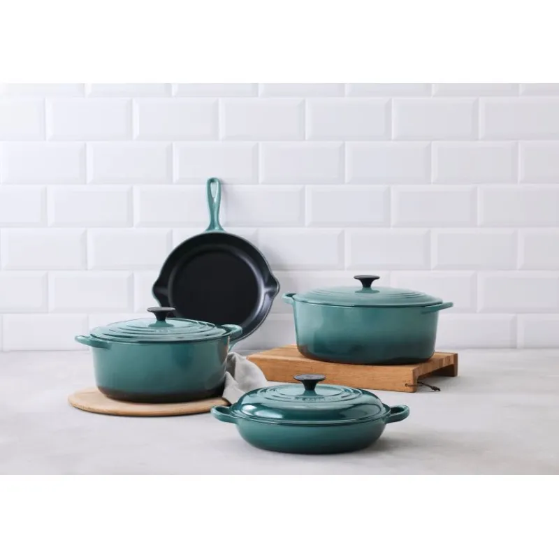 LE CREUSET Cocotte En Fonte|Cocotte en Fonte Ovale Tradition 31 cm Océan