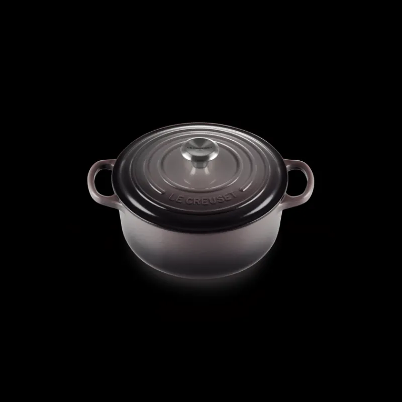 LE CREUSET Cocotte En Fonte|Cocotte en Fonte Ronde 20 cm Flint Signature