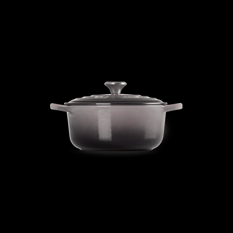 LE CREUSET Cocotte En Fonte|Cocotte en Fonte Ronde 20 cm Flint Signature