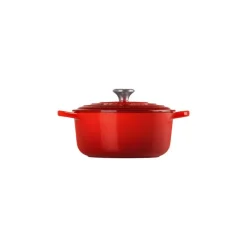 LE CREUSET Cocotte En Fonte|Cocotte en Fonte Ronde 18 cm Cerise Signature
