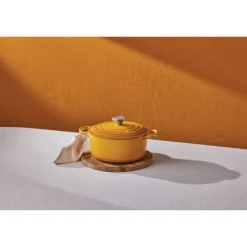 LE CREUSET Cocotte En Fonte|Cocotte en fonte Ronde 24 cm Nectar Signature