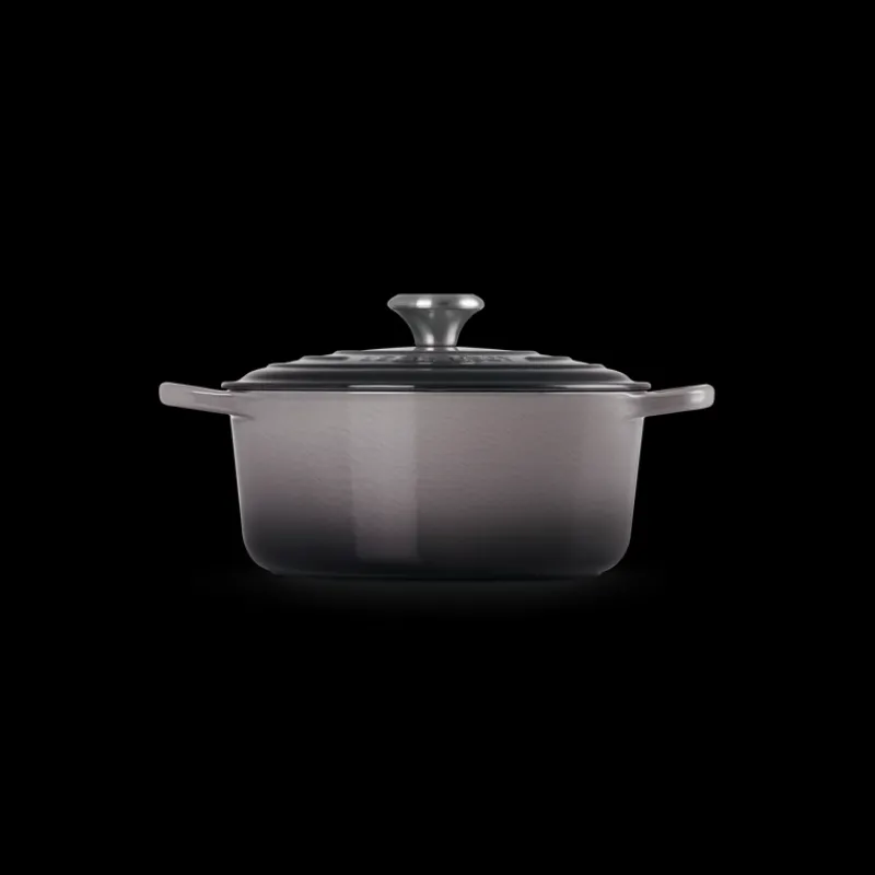 LE CREUSET Cocotte En Fonte|Cocotte en fonte Ronde 24 cm Flint Signature