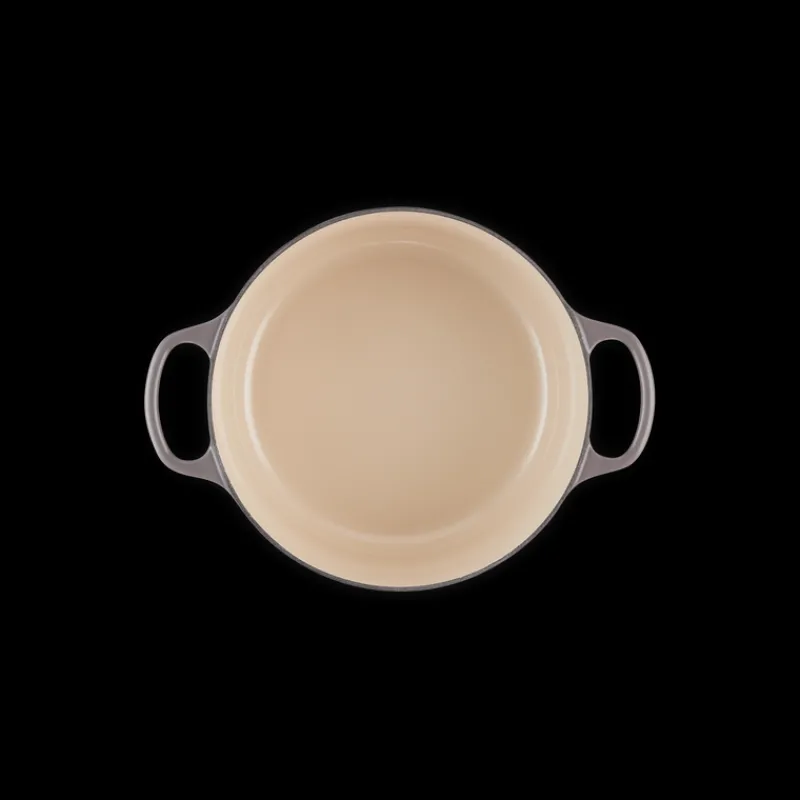 LE CREUSET Cocotte En Fonte|Cocotte en fonte Ronde 24 cm Flint Signature