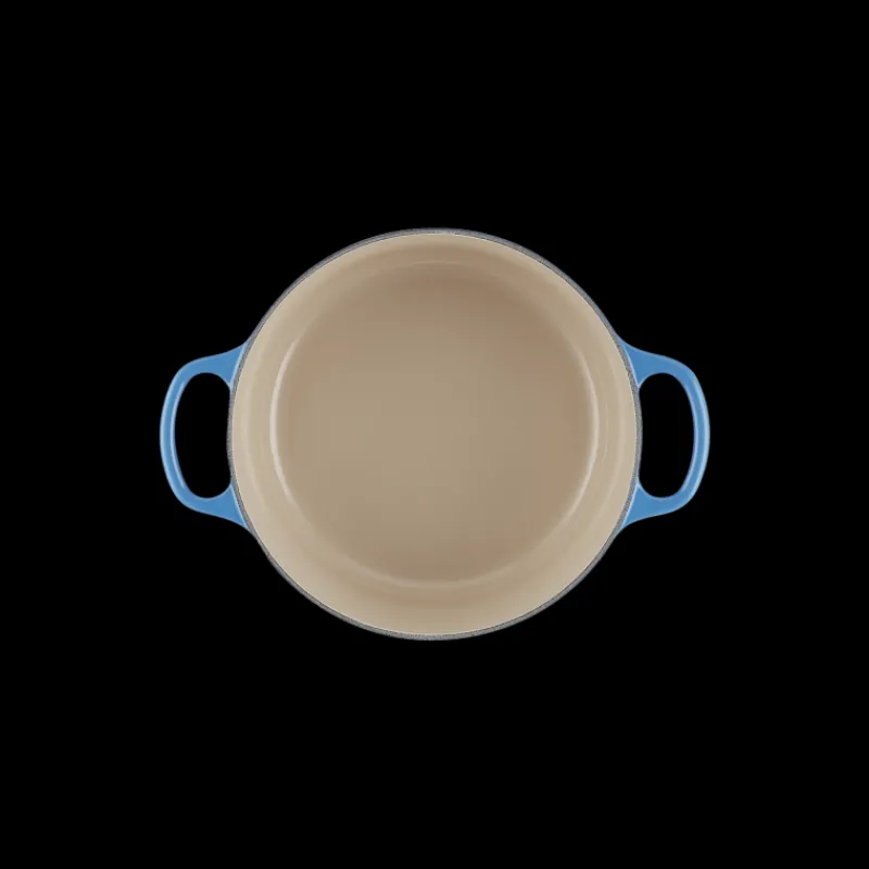 LE CREUSET Cocotte En Fonte|Cocotte en Fonte Ronde 22 cm Signature Azur