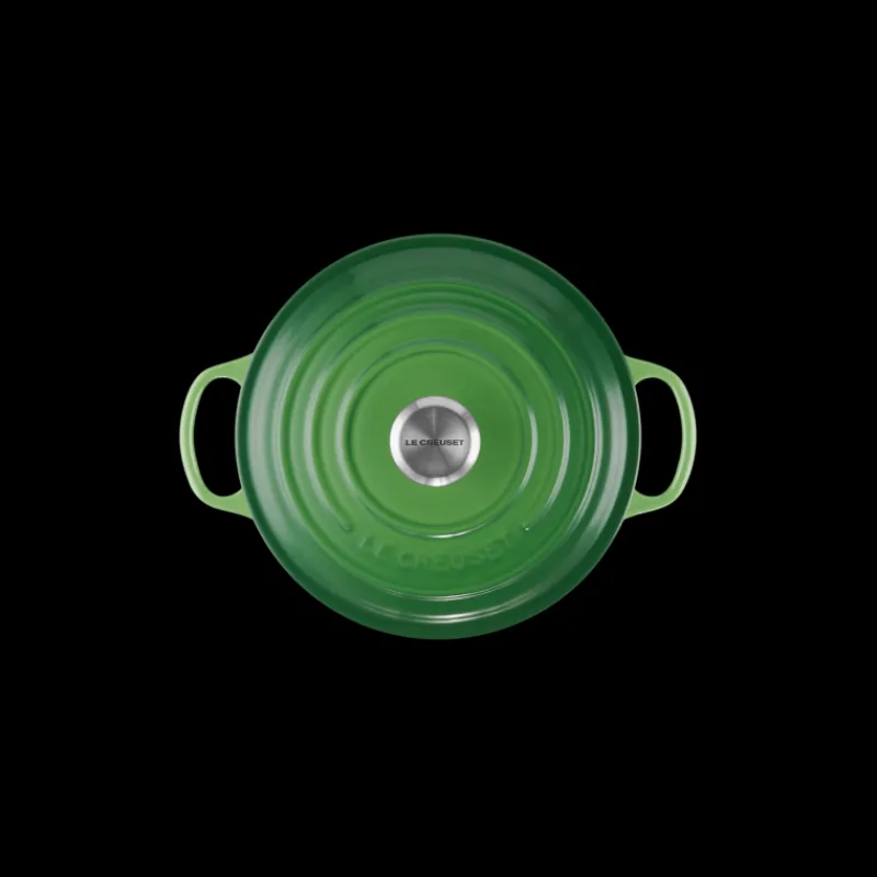 LE CREUSET Cocotte En Fonte|Cocotte en Fonte Ronde 20 cm Bamboo Signature