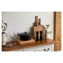 LE CREUSET Cocotte En Fonte|Cocotte en fonte Ronde 24 cm Noir mat Signature