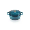 LE CREUSET Cocotte En Fonte|Cocotte en Fonte Ronde 20 cm Deep Teal Signature