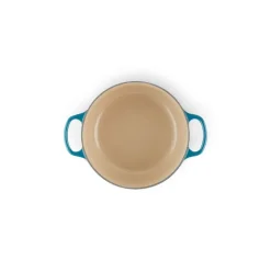 LE CREUSET Cocotte En Fonte|Cocotte en Fonte Ronde 20 cm Deep Teal Signature